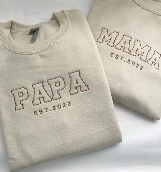 Personalisierbarer Pullover für Mama/Papa - freudenfieber